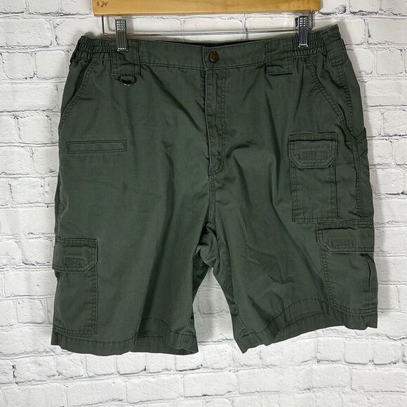 511 Tactical TACLITE PRO 9.5" Ripstop Cargo Shorts size 38 Green - Picture 1 of 9